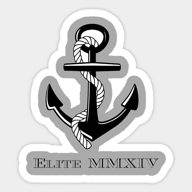 Elite - Anchor (small) Sticker by EliteMMXIV